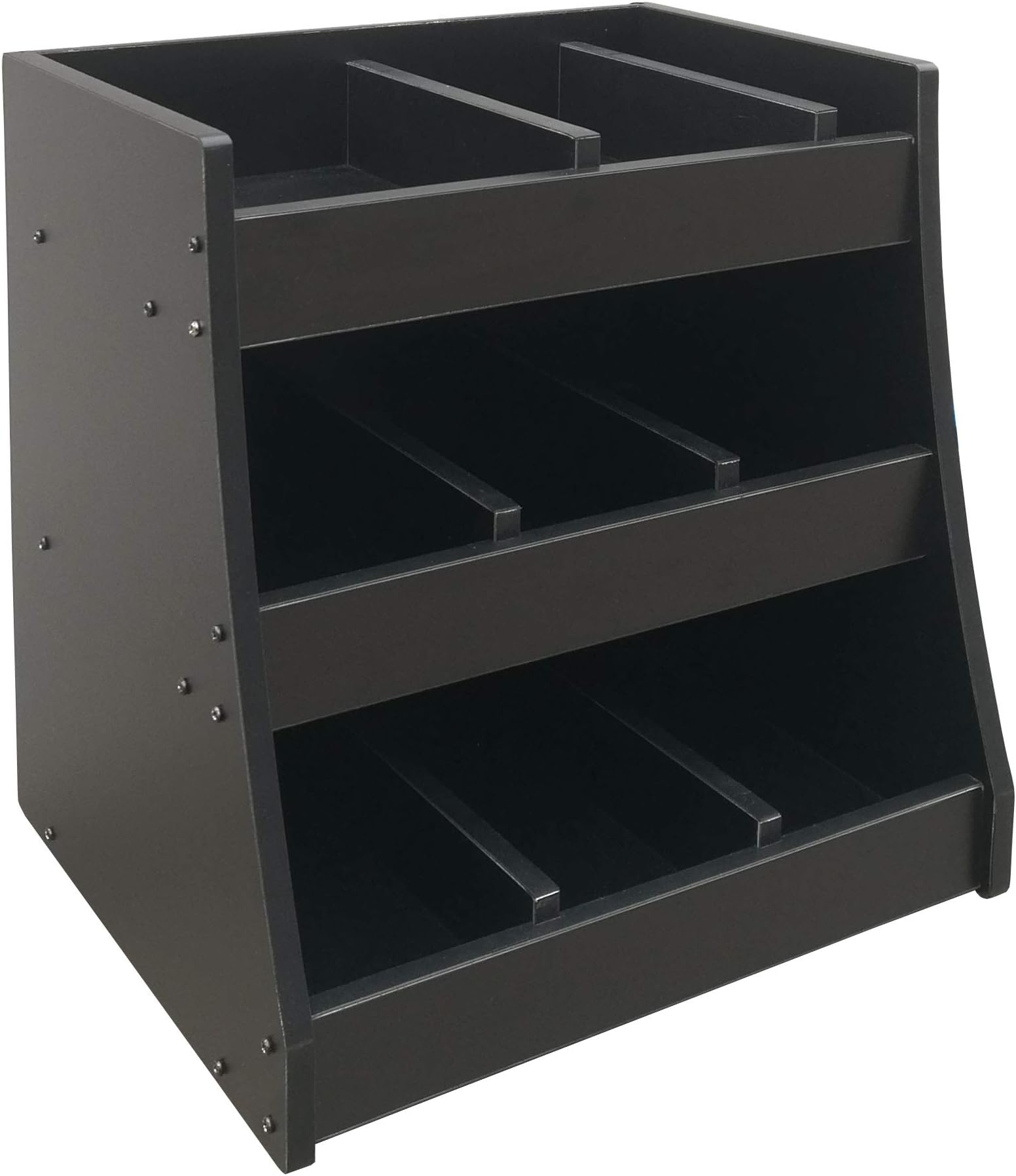 FixtureDisplays® Display,Condiment Food Beverage COUNTERTOP Display Holder 14.5"Wx14.8"Hx11.75"D 11930 11930
