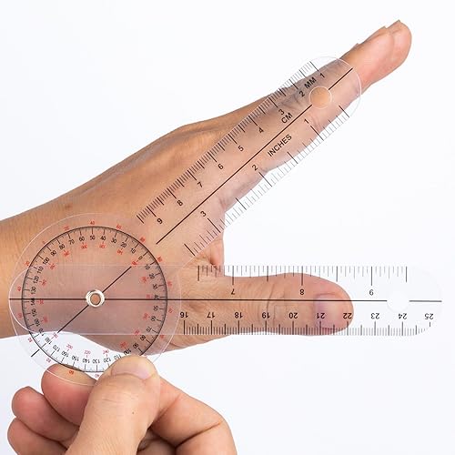 Vista 41 de Goniómetro 12 pulgadas, 360 grados (plástico)