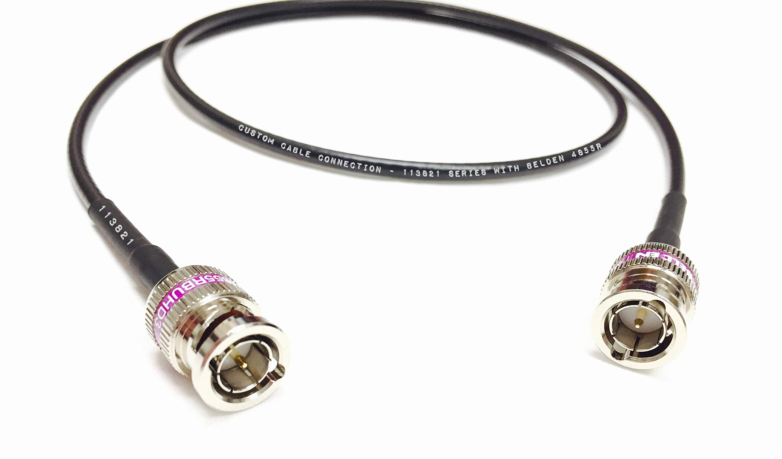 Amazon.com: Custom Cable Connection 1 Foot - 12G Rated Mini RG59