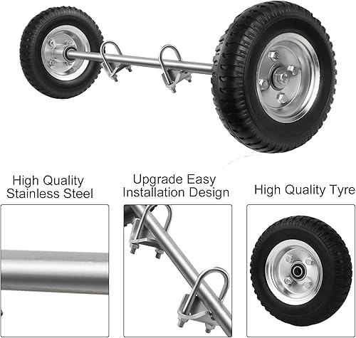 Miniatura 5 de Rueda de entrenamiento universal compatible con Honda XR50 Z50 Yamaha PW50, fácil de instalar, materiales de calidad