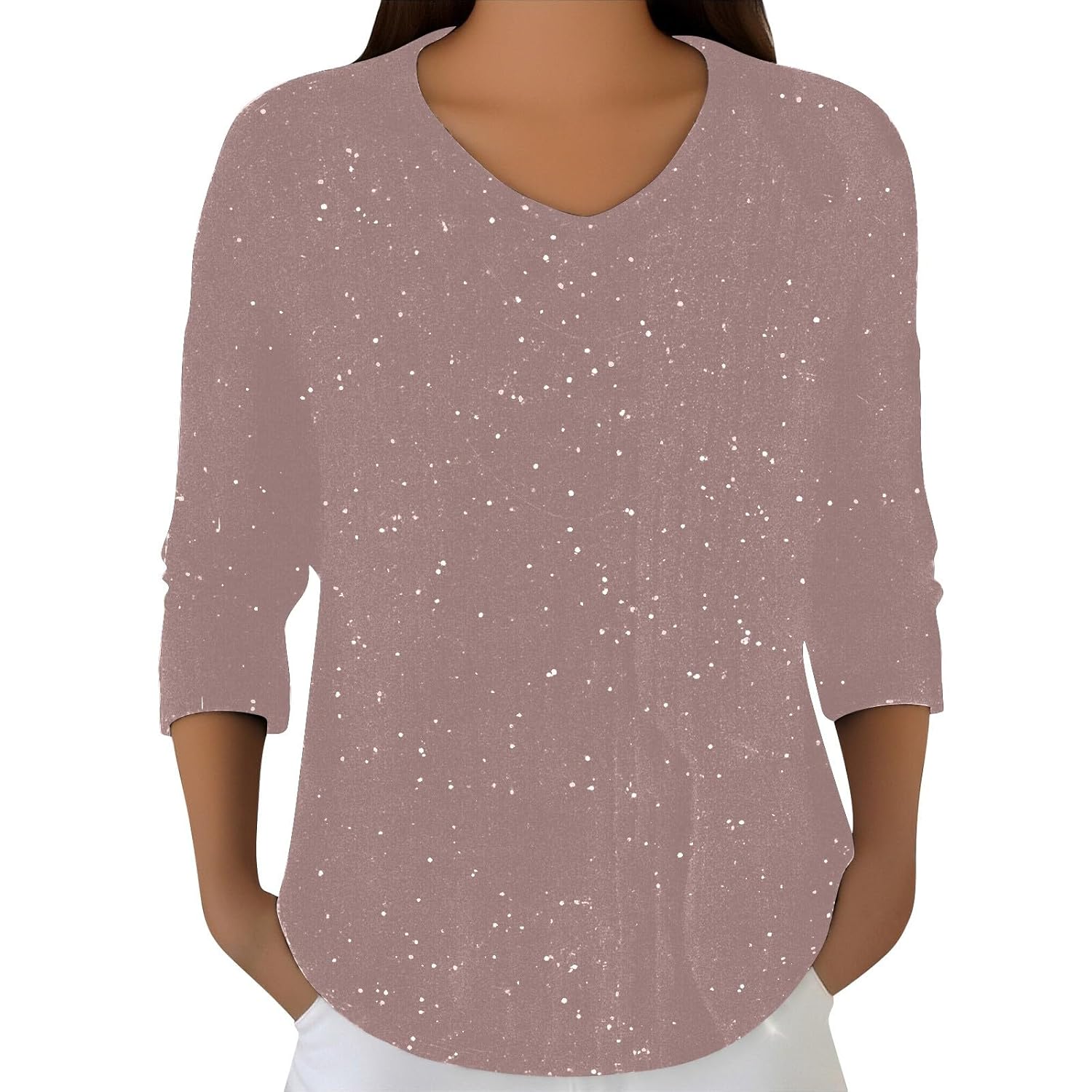 Cozy Sweaters for Women Sequin Knitted Casual Pullover Tops Fashion Round Neck Long Sleeve Winter Spring Clothes