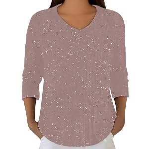Cozy Sweaters for Women Sequin Knitted Casual Pullover Tops Fashion Round Neck Long Sleeve Winter Spring Clothes