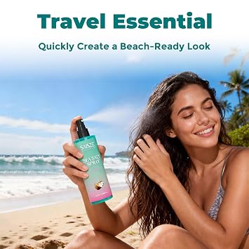Sea Salt Spray for Women, Beach Waves, Gifts for Teen Girls, 8.8 oz