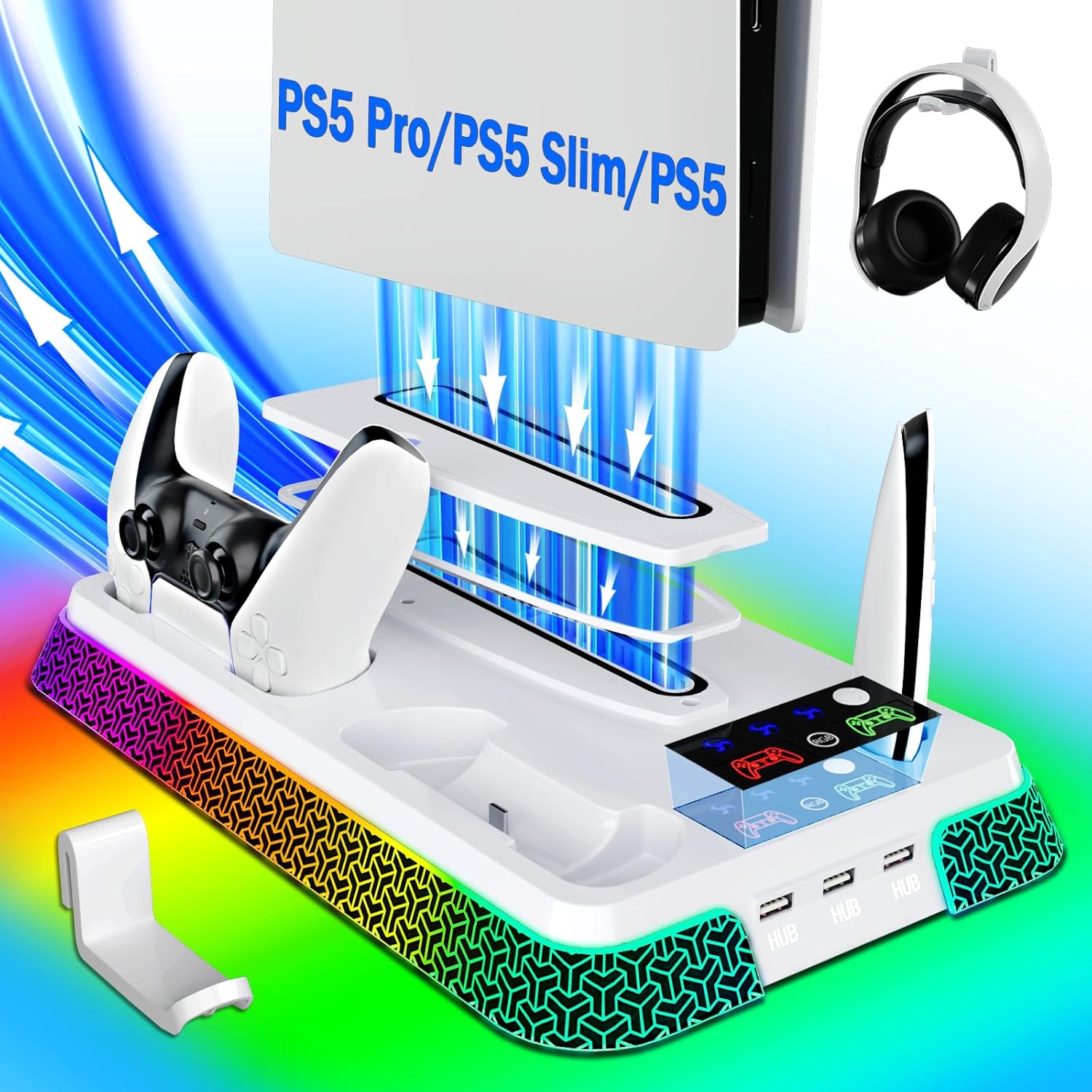 PS5/Slim/Pro Stand and Cooling...