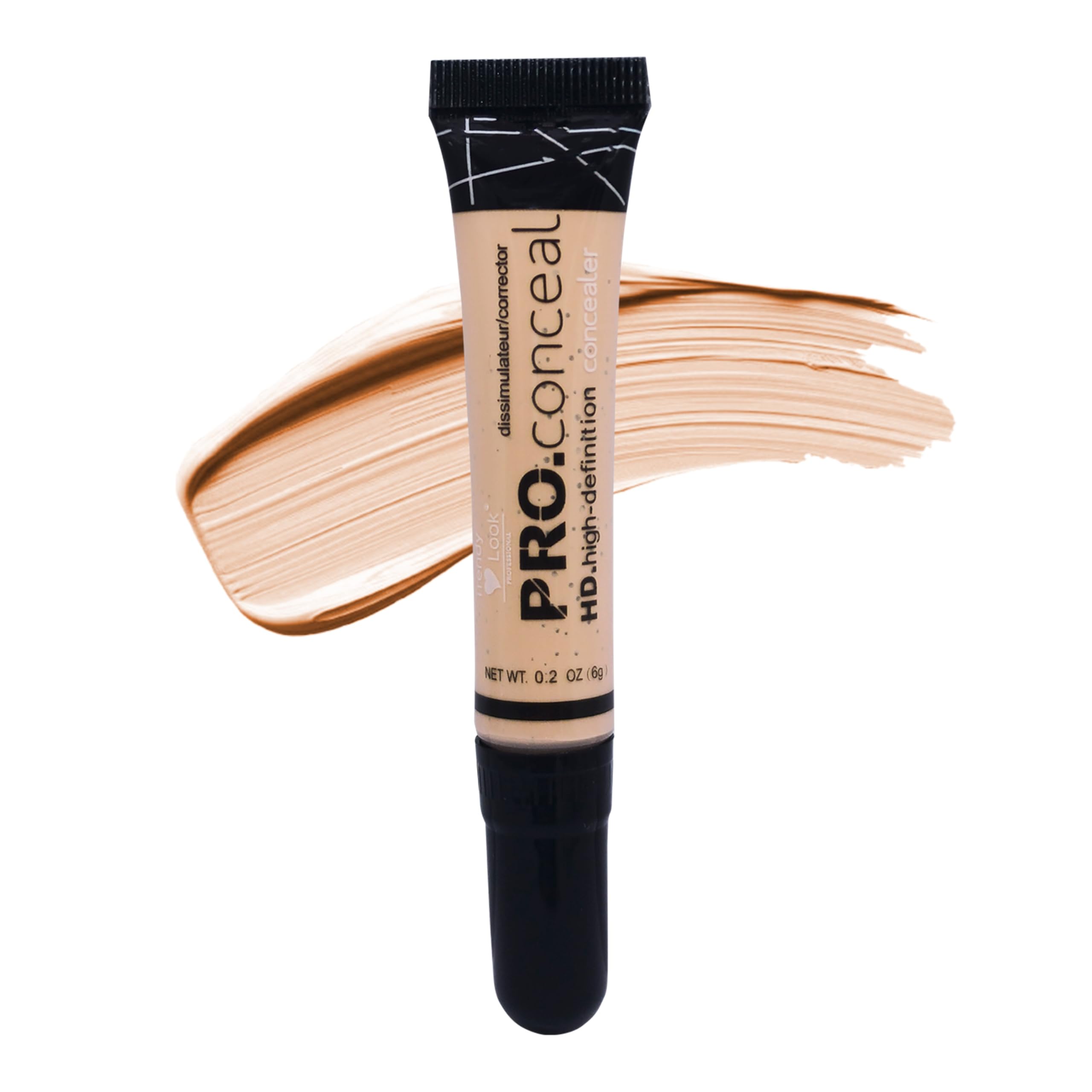 PRO.conceal HD High-Definition Concealer, Liquid, Natural/Matte Finish, Buildable Coverage, All Skin Types, 6g (Natural Skin)-picture-38