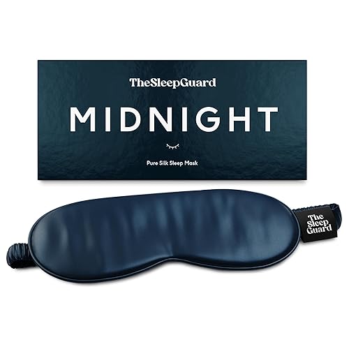 TheSleepGuard Pure Silk Sleep Mask [100% 6A Mulberry Silk, 22