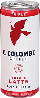 La Colombe Triple Draft Latte - 9 Fluid Ounce - 3 Shots Of Cold-Pressed Espresso and Frothed Milk - Made With Real Ingredients - Grab And Go Coffee, 1 ct