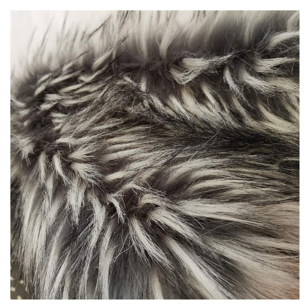 Amazon | ふわふわ フェイクファー 生地 貉 毛足長い 160cm幅 毛