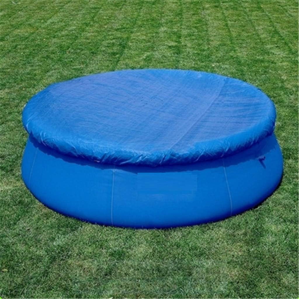 Dust Pool Cover Protector, Solar Cover for Round Frame Pools, Pool Cover for Round Above Ground Inflatable Swimming Pools (8FT)