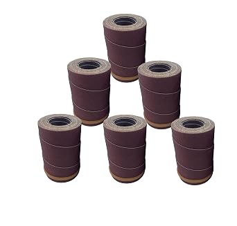 Ready-to-Wrap Sandpaper Rolls | 240 Grit | 6 Pack | for Supermax 16-32 Drum Sanders by Monarch Industrial