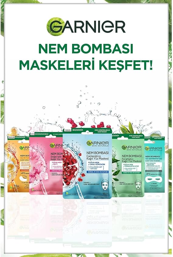 Garnier Moisture Bomb Refreshing Paper Mask