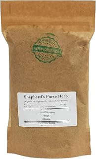 Shepherd's Purse Herb / Capsella Bursa-Pastoris L / Bourse à Pasteur Herbe # Herba Organica # Molette à Berger, Capselle, Bourse de Capucin (100g)