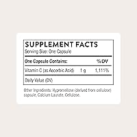 Vista 2 de THORNE - Suplemento de vitamina C de 1,000 mg - Apoya la función inmune saludable y la formación de colágeno - Proporciona beneficios antioxidantes*