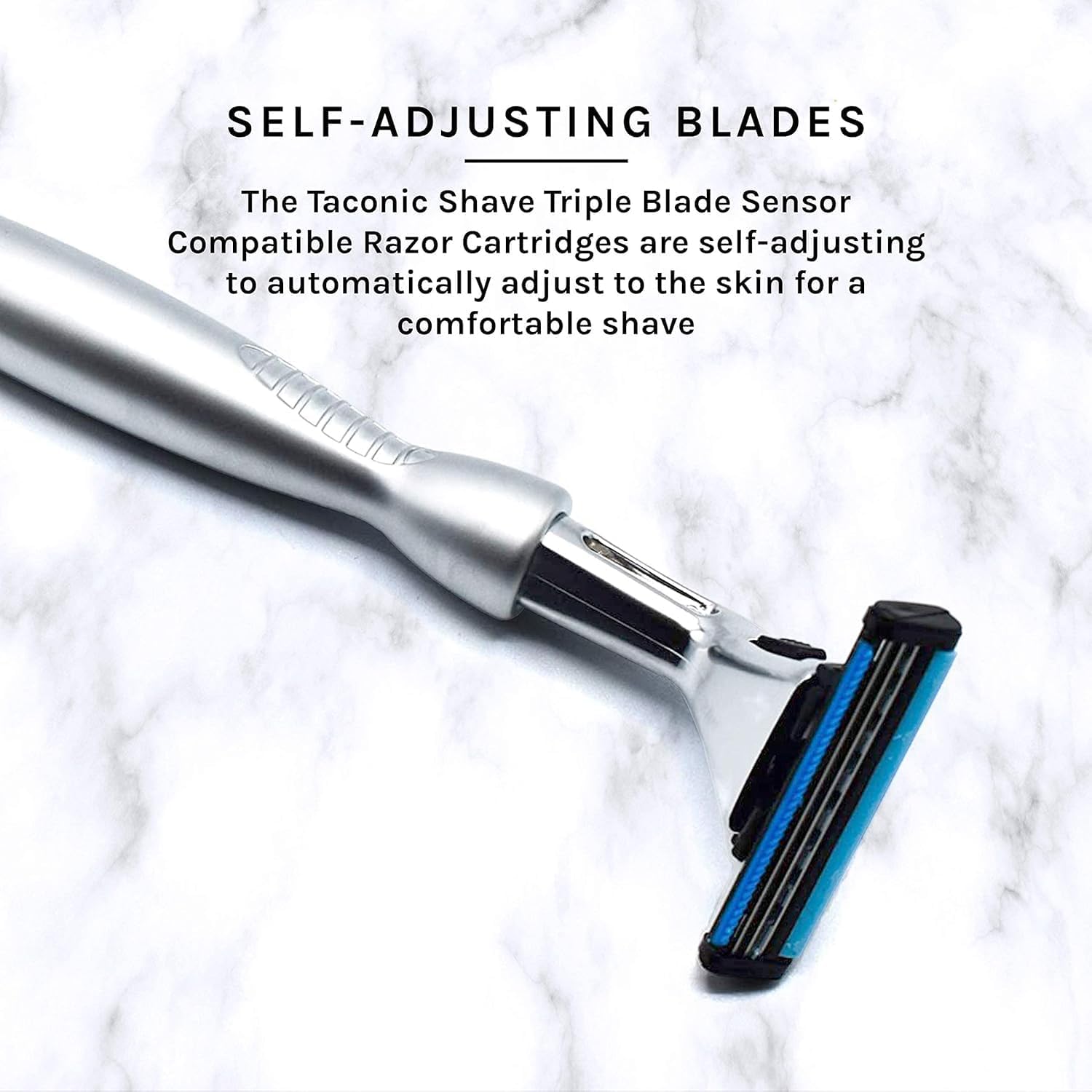 Taconic Shave All Metal Heavyweight Gillette Sensor Compatible