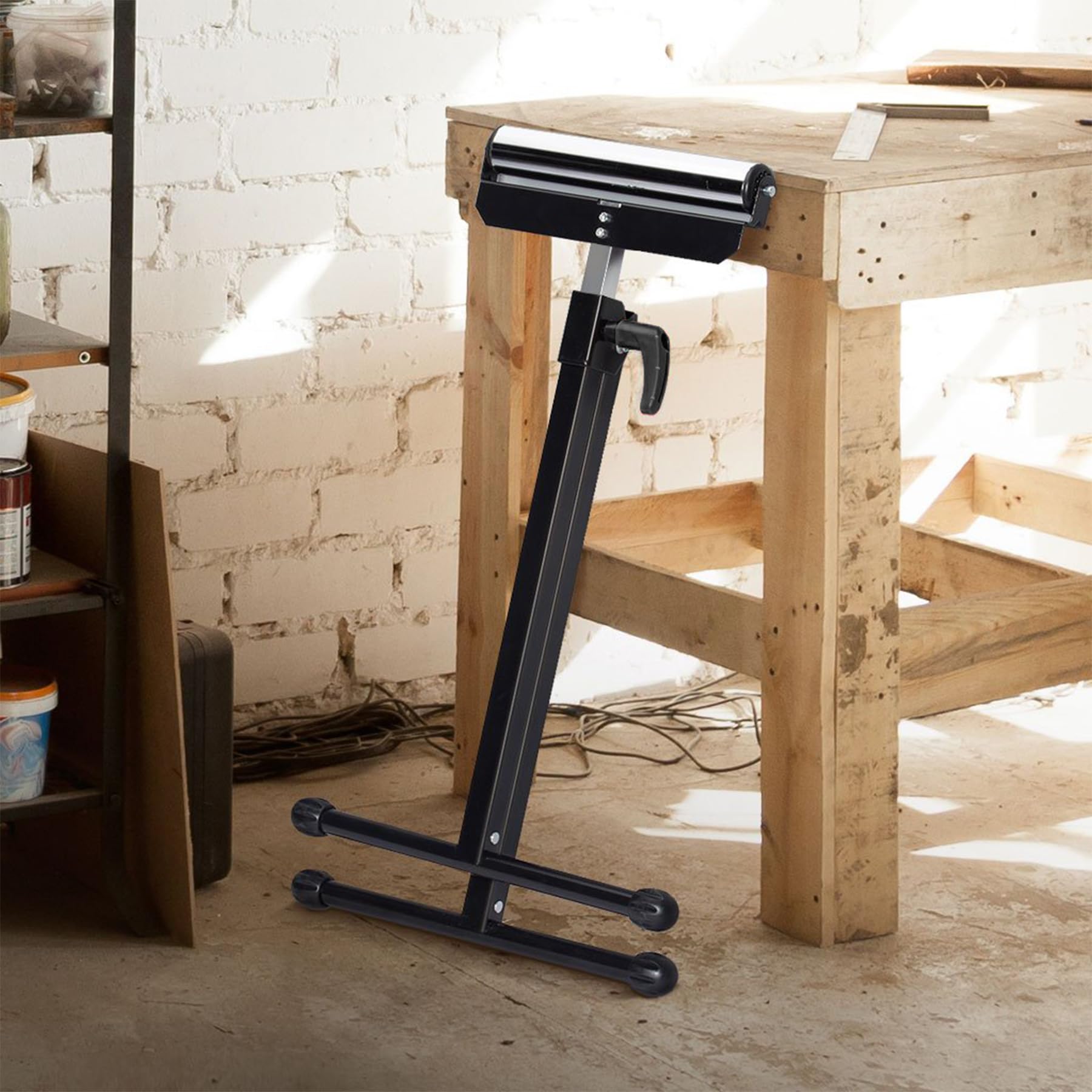 Zestaw 2 kołowrotków ze stali A3 – nośność 90 kg, 68-108 cm