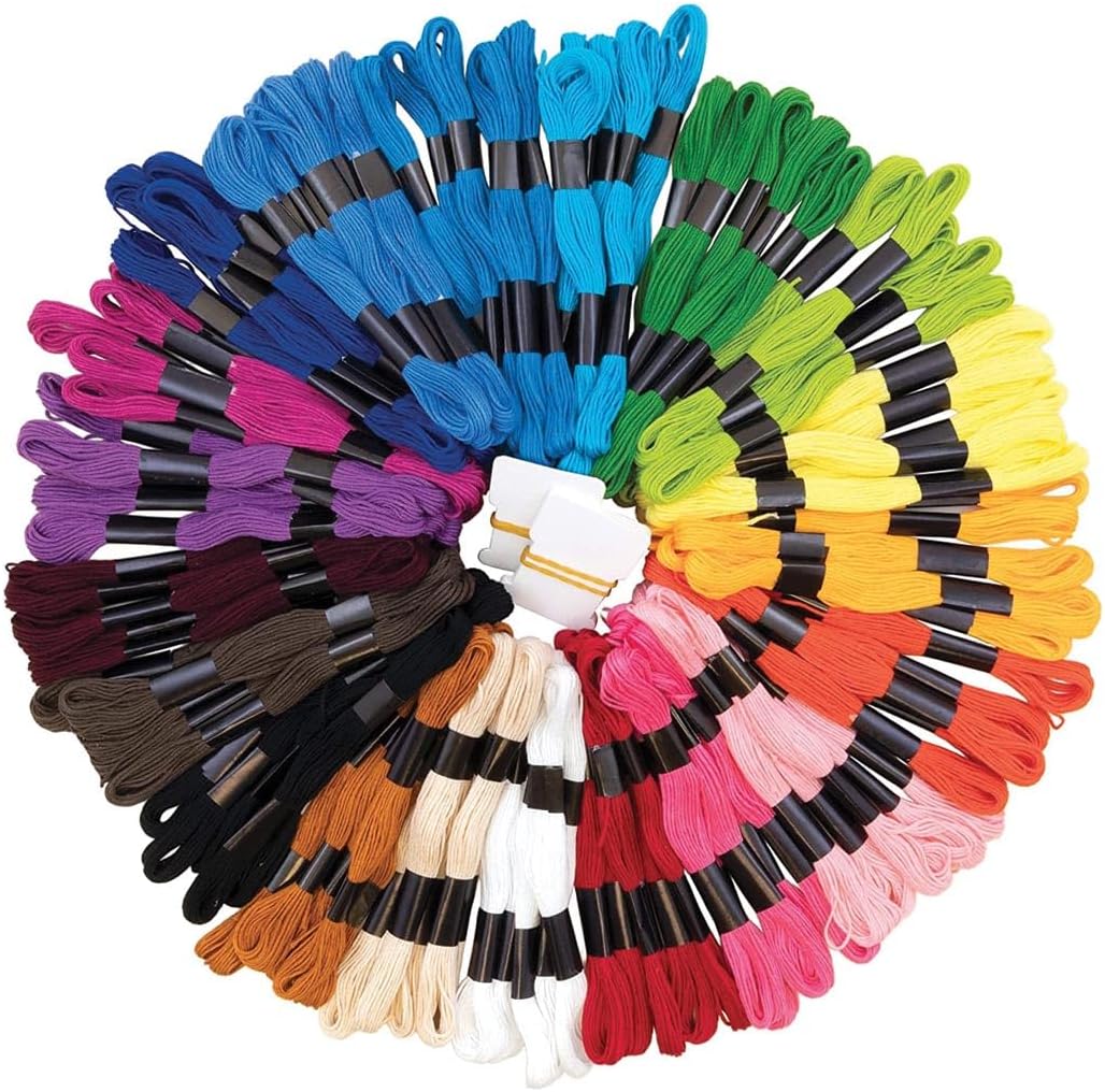 Creativity Street 20-Color Embroidery Thread Assortment