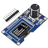 AITRIP 1PCS 0.96 Inch OLED Display Module with Buttons EC11 Rotary Encoder IIC Interface LCD Screen Compatible with Arduino