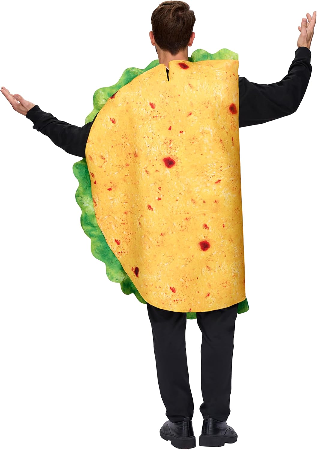 Spooktacular Creations Adult Taco Costume, Halloween Mexican Food Costume for Halloween Party, Trick or Treating - Image 6