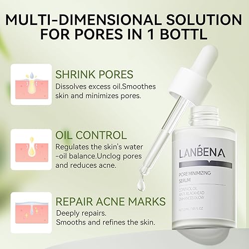 Miniatura 50 de LANBENA Removedor de puntos negros - Mascarilla para nariz y cara, kit de eliminación de puntos negros, 1.05 onzas