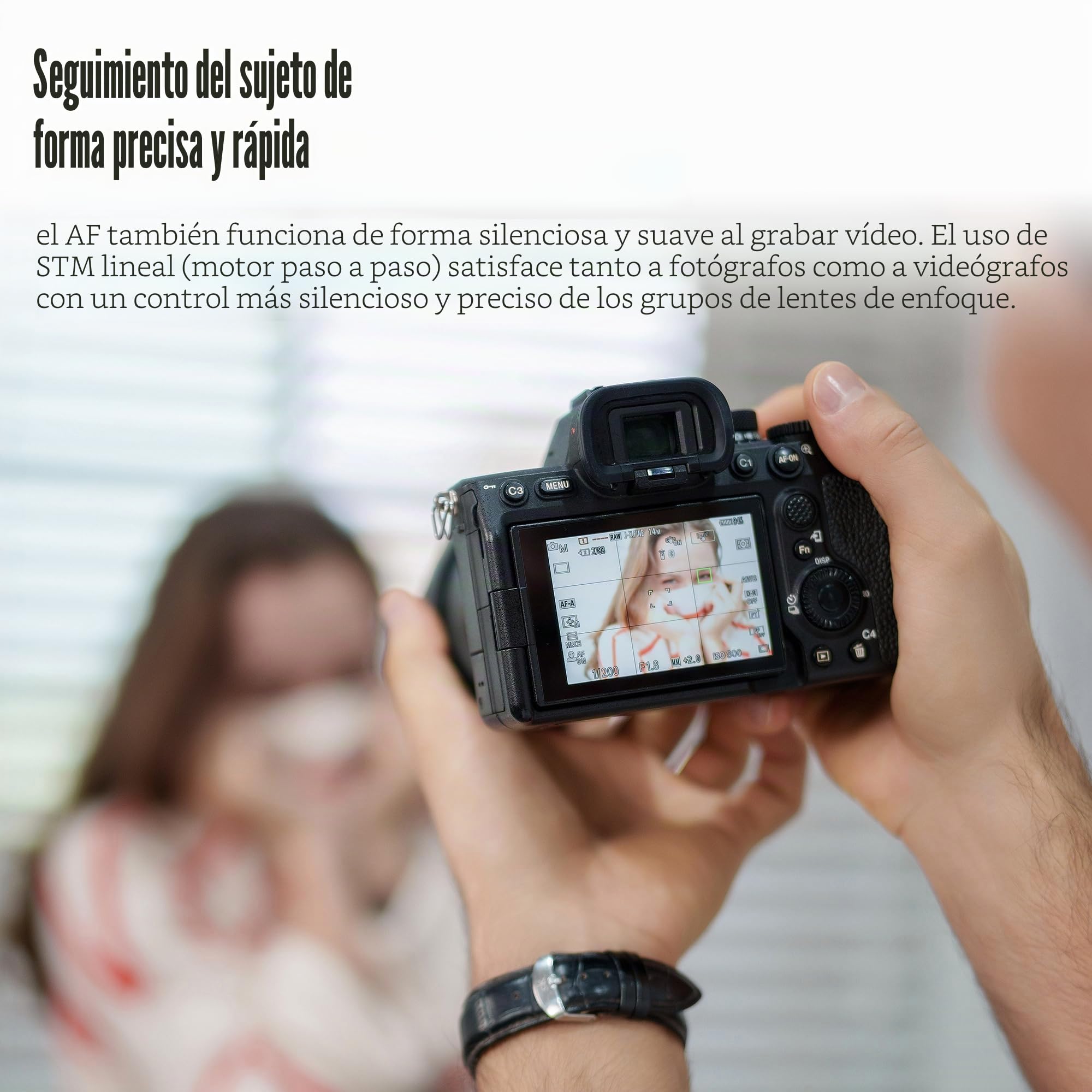 7artisans AutoFocus - Lente de Marco Completo F1.8 de 50 mm, Gran Apertura F1.8, Compatible con Apertura automática/Manual y reconocimiento Facial/Ojo, Compatible con Sony A7 Series A7R A75 A7SII A9
