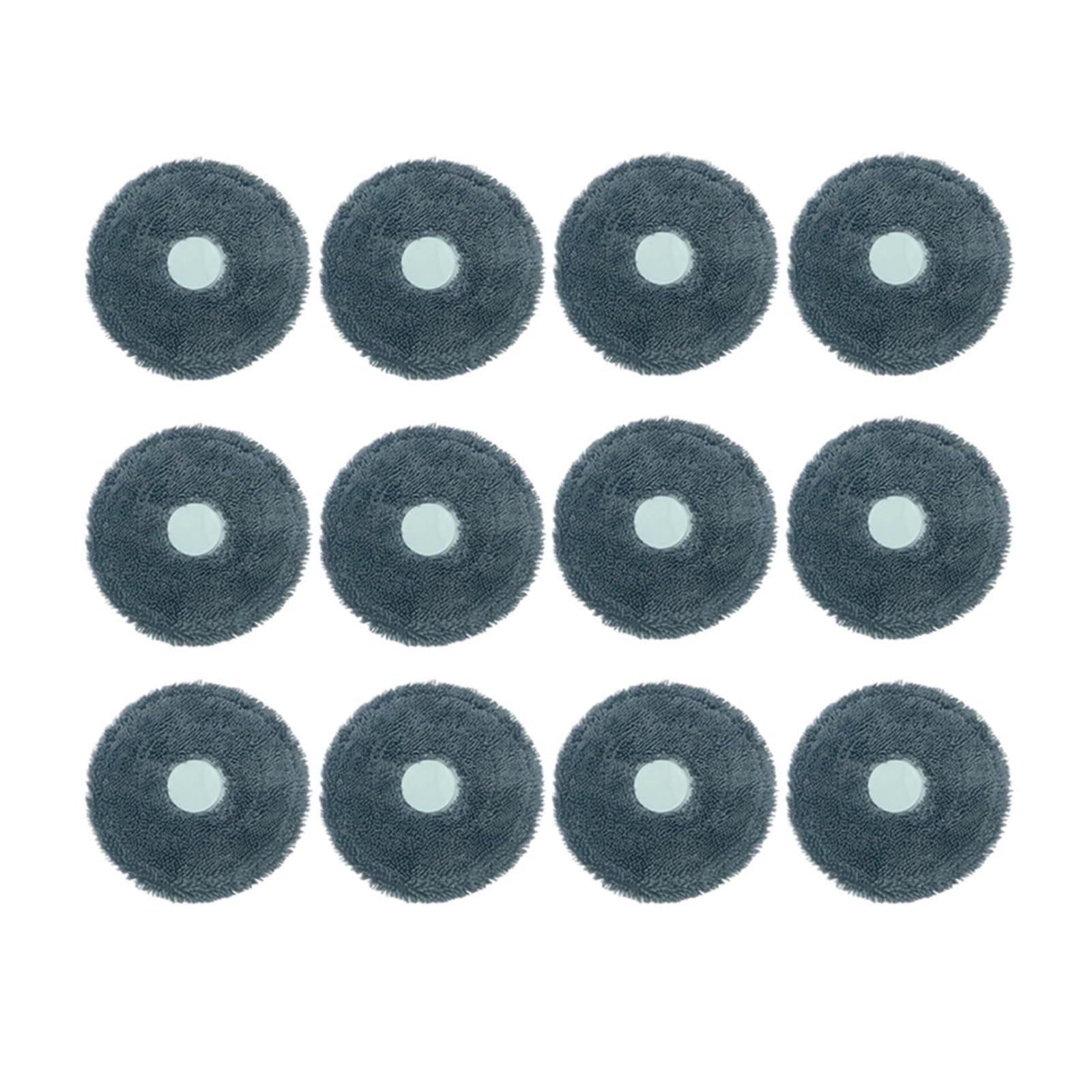 KRHZYPLAE Robotic Vacuum Cleaner Washable Mop Cloth Rags Parts Mop Pads Stent Replacement Accessories,Compatible For Xiaomi,Omni Robot X10+(Set1)