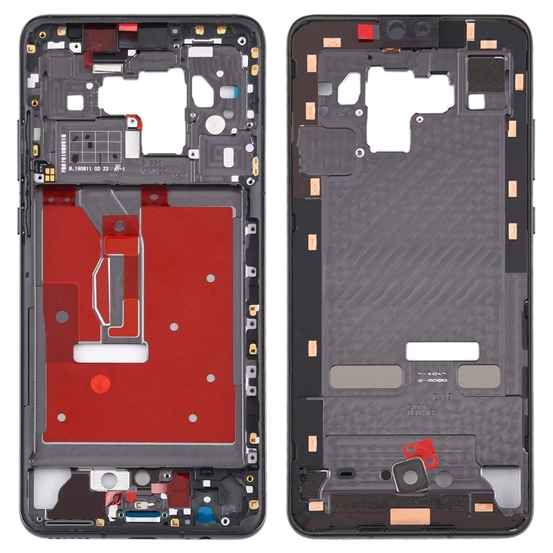 Cadre Huawei Mate 30 noir FFEAYWEW ajustement millimétrique pour rénovation - 7
