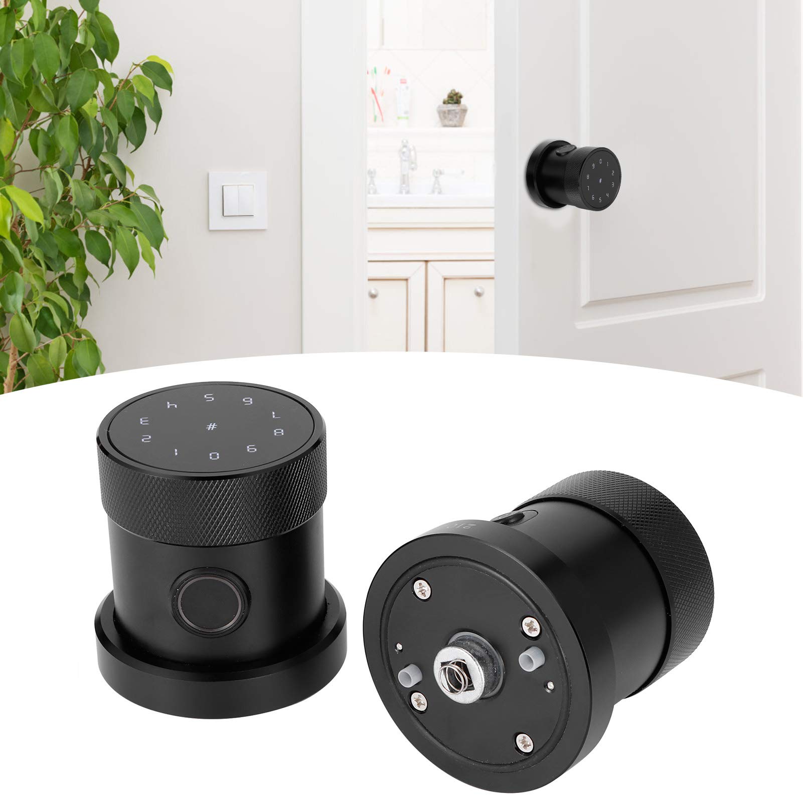 Inteligentny zamek do drzwi Hasło Blokada aplikacji linii papilarnych dla bezpieczeństwa hotelu Bluetooth Home Apartment