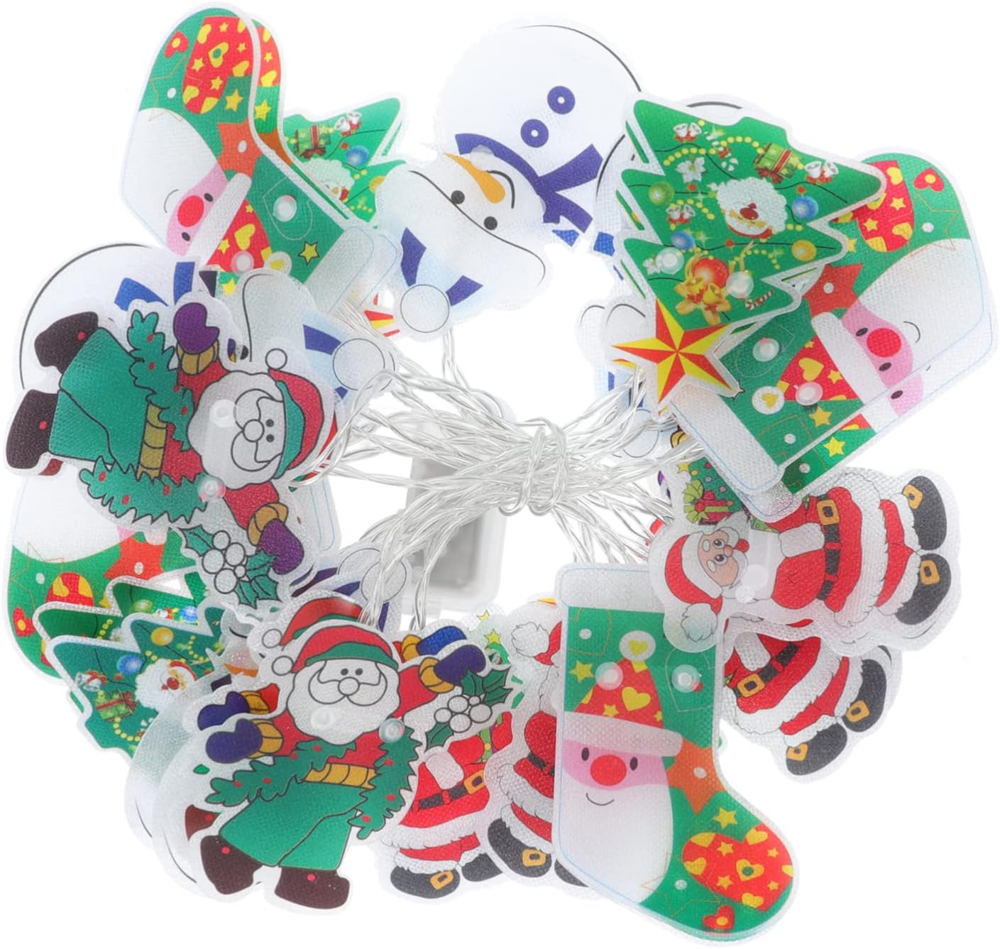 Stlights, Christmas Decorations,1Set Stastetic Room Decor Home Decoration Battery Xmas Hangilight Rustic Star Stlights Parasol Lights Party Decor