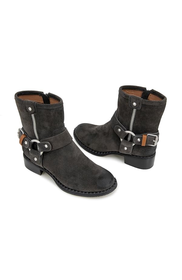 Gentle Souls by Kenneth Cole BARKER CHARCOAL SUEDE 8.5 by Gentle Souls by Kenneth Cole - Used condition - Image 3