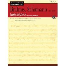 Brahms, Schumann & More - Volume 3 The Orchestra Musicians CD-ROM Library - Viola