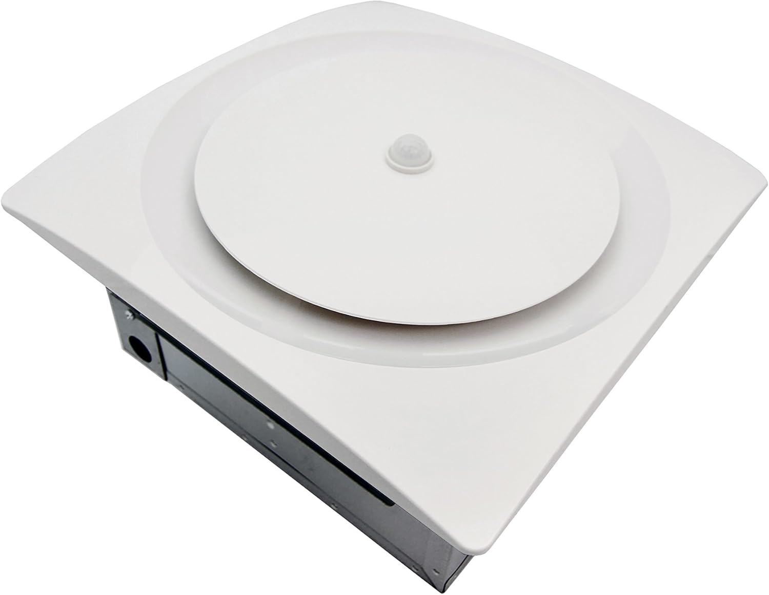 Aero Pure VSF110DCMH-S W Continuous Run Multi-Speed Bath/Laundry Room Fan with Motion and Humidity Sensor-White, 0, 30-140 CFM