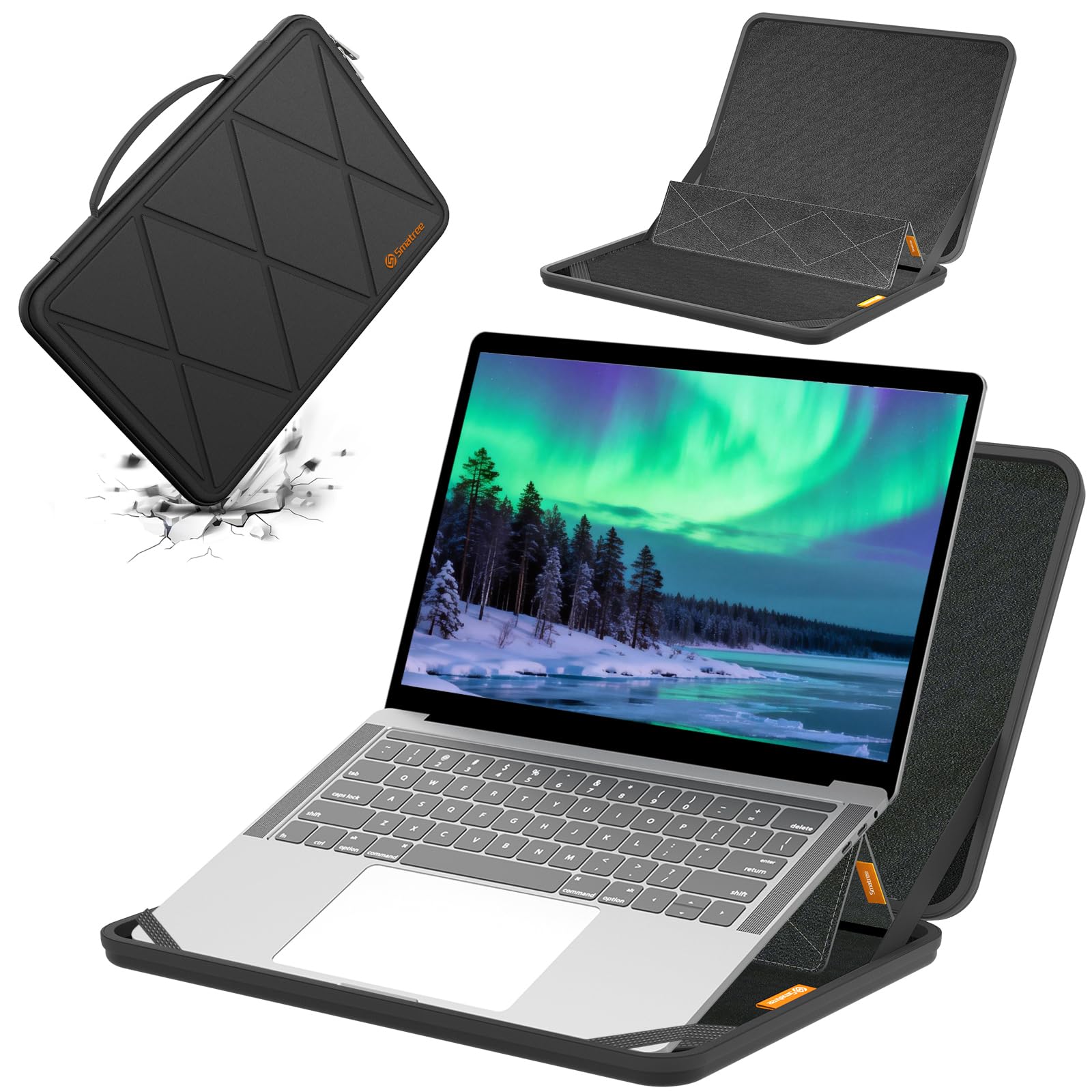 Smatree MS27T Protección rígida 13 Pulgadas Funda para portátil Compatible con Samsung Galaxy Book3/2 360, para Galaxy Book2 Pro 360 5G/Book2 Pro, para DELL Latitude 7330