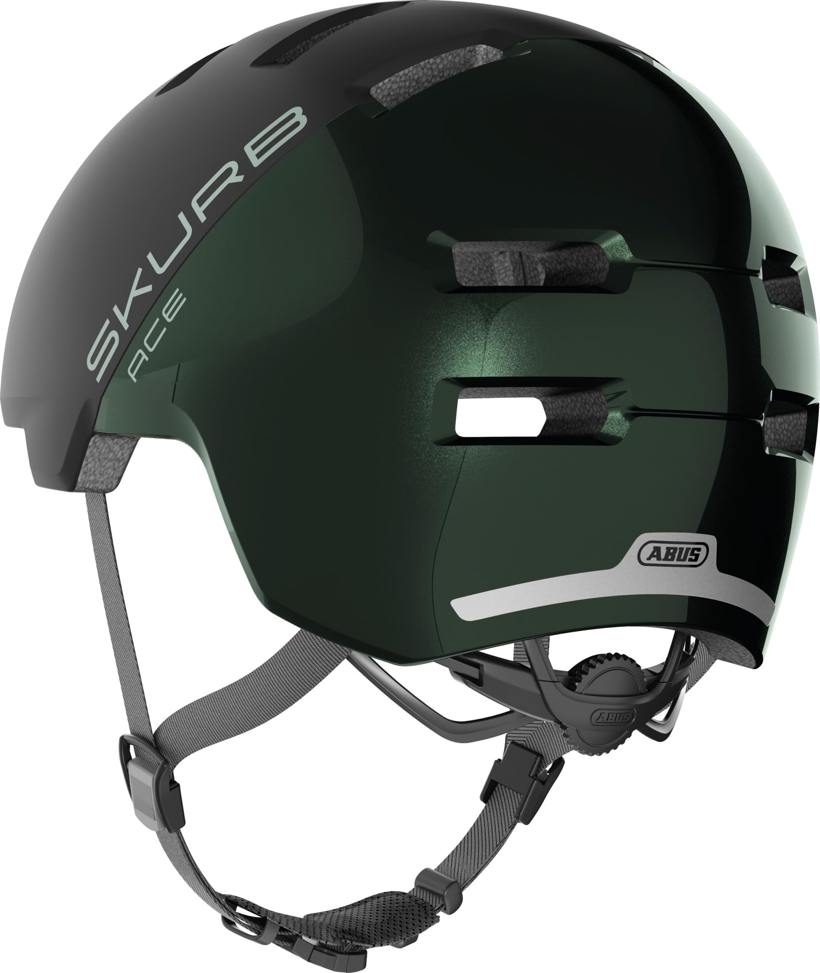 Abus Casque de Ville ABUS Skurb ACE - Casque de vélo pour Quotidien, Skate, BMX, Longboard