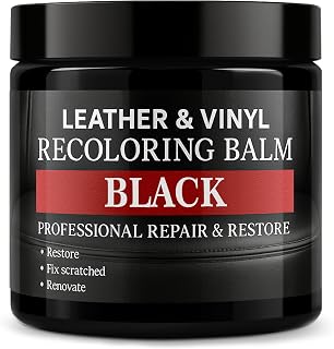 Laxmorph Cuero Liquido Reparador, Cuero Liquido Negro, Reparador Cuero Coche, Restaurador de Cuero para Muebles, Sofás, Asientos de Coche, Zapatos