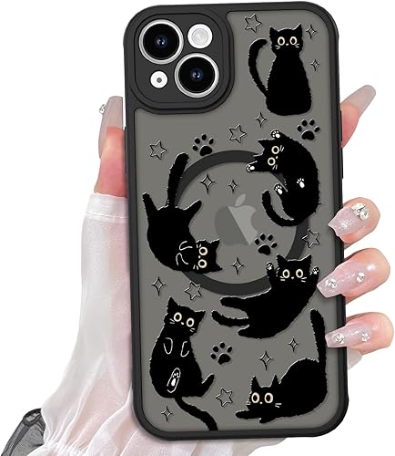 Cute Magnetic Case for iPhone 15 Case [ Compatible - Baseball Gifts For Women