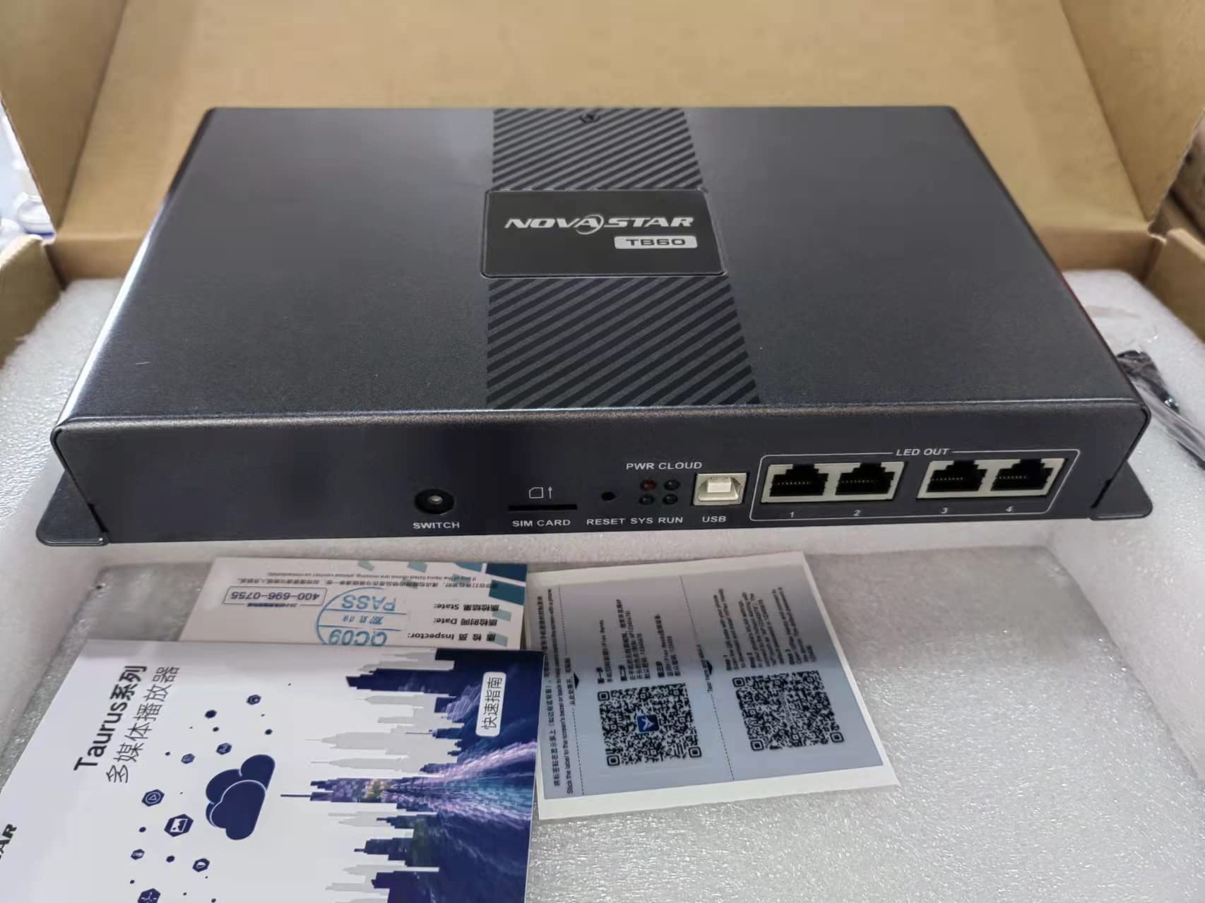 Tb60 Novastar Taurus Series LED Display Controller