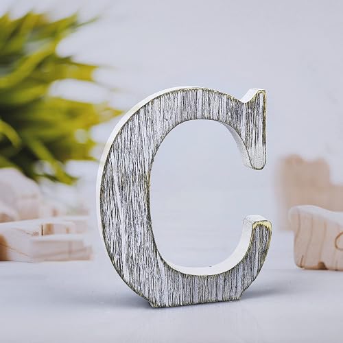 4 Inch Wood Letters Unfinished Rustic Wood Letters for Wall