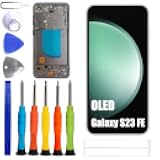 OLED Display SM-S711B, SM-S711B/DS, SM-S711U1, SM-S711U, SM-S711W Compatible with Samsung Galaxy S23 FE [6.4 inch] Screen Touch Digitizer Assembly LCD Display with Repair kit