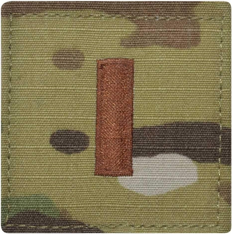 Air Force Second Lt Rank OCP with Hook and Loop