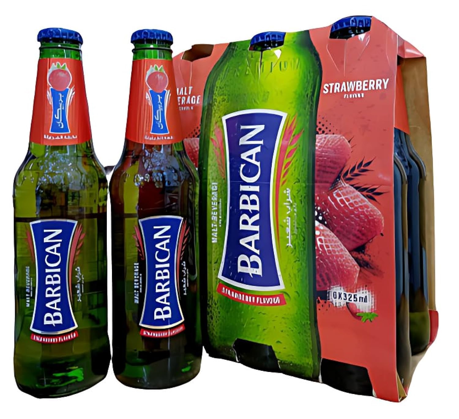 Barbican Strawberry Flavour 6 pc x 330 ml