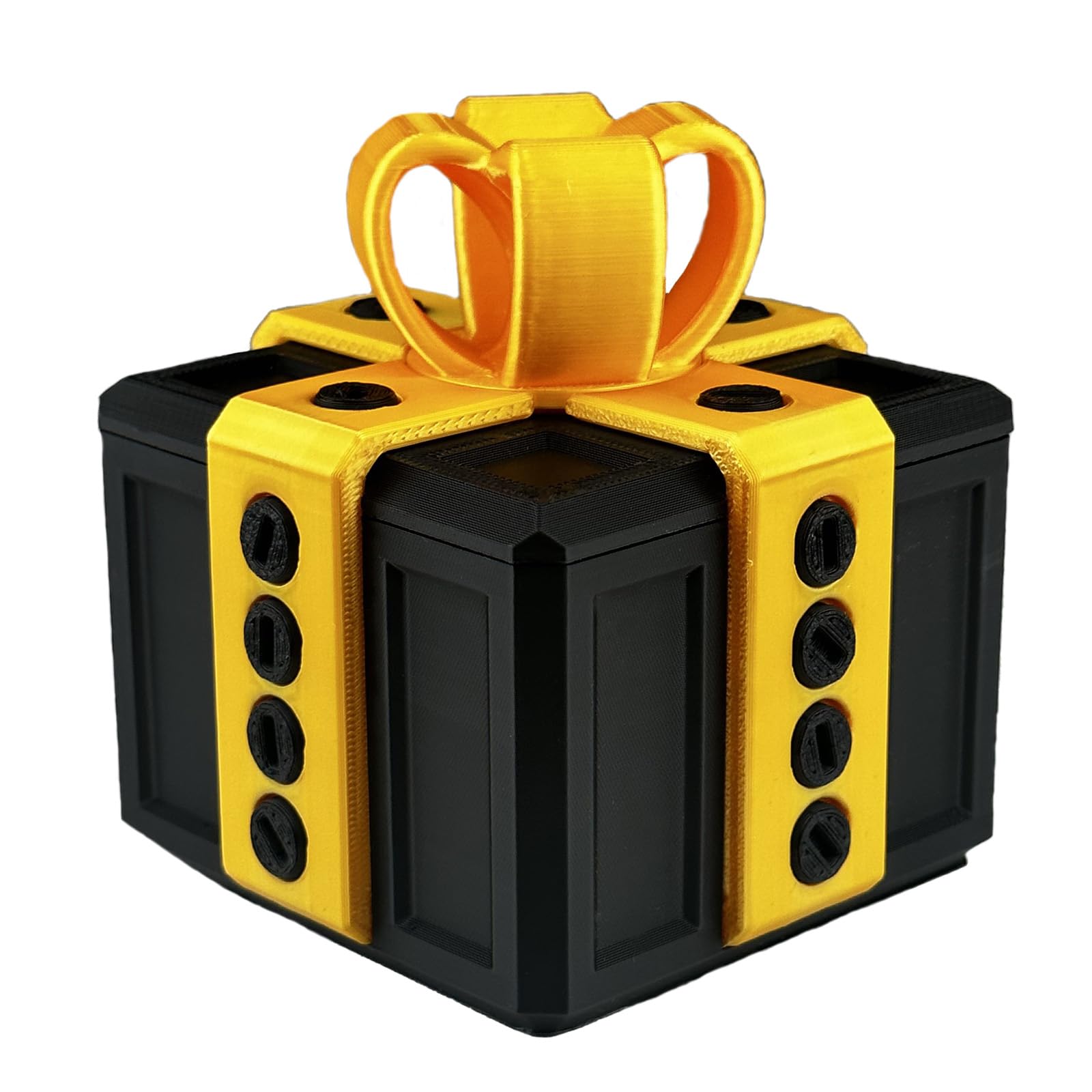 EXQDYNM Annoying Gift Box with Screws,Take Apart Box to Get Gift,Puzzle of Box toy,Surprise Funny Prank Christmas Gift Box,Hilarious Money Card Container,Novelty Box?6cm*cm?