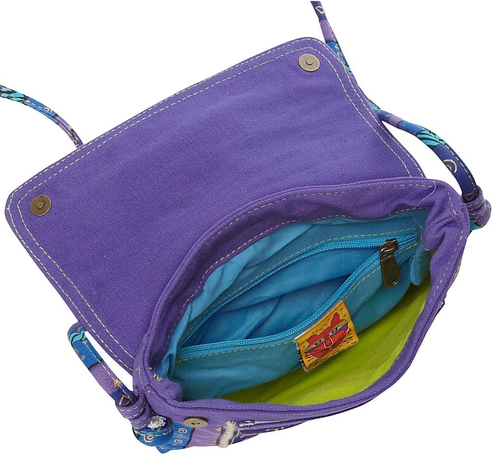 Laurel Burch Mythical Dogs Crossbody (Multi) - Image 4