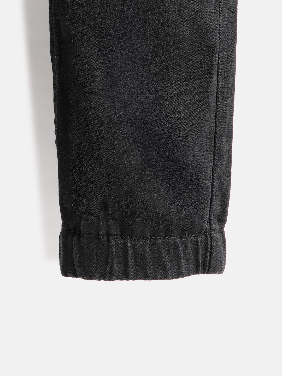 Urbano Juniors Boy's Black Slim Fit Stretchable Jogger Jeans (junhpsjoggerboy-black-9-10) 4