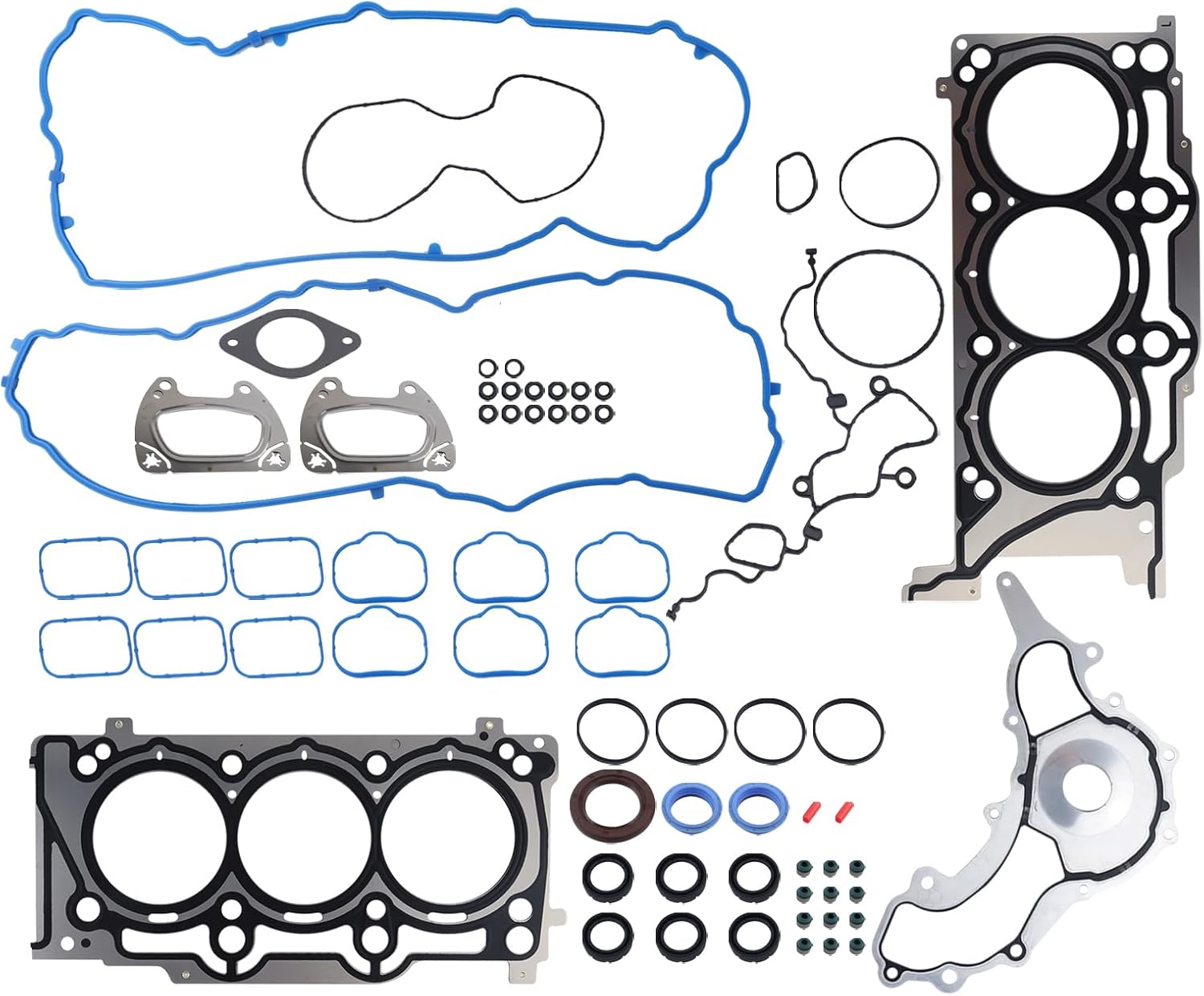 Full Head Gasket Bolts Set Compatible with 2011-2015 Chrysler Dodge Jeep Ram 3.6L VIN G HS26541PT