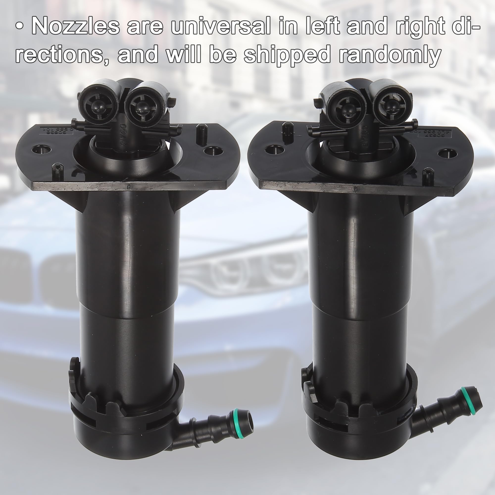 A ABSOPRO Buse Lave-Phare Pour Audi Q7 07-15 2 Pcs