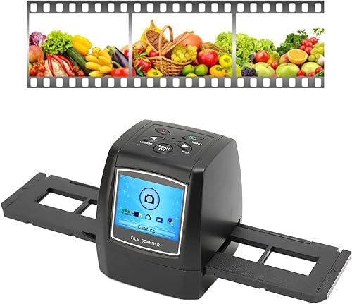 Miniatura 4 de Escáner de película portátil, convierte negativos de película deslizante de 1.378 in y 5.315 in a imágenes JPEG digitales de 5MP 10MP, compatible