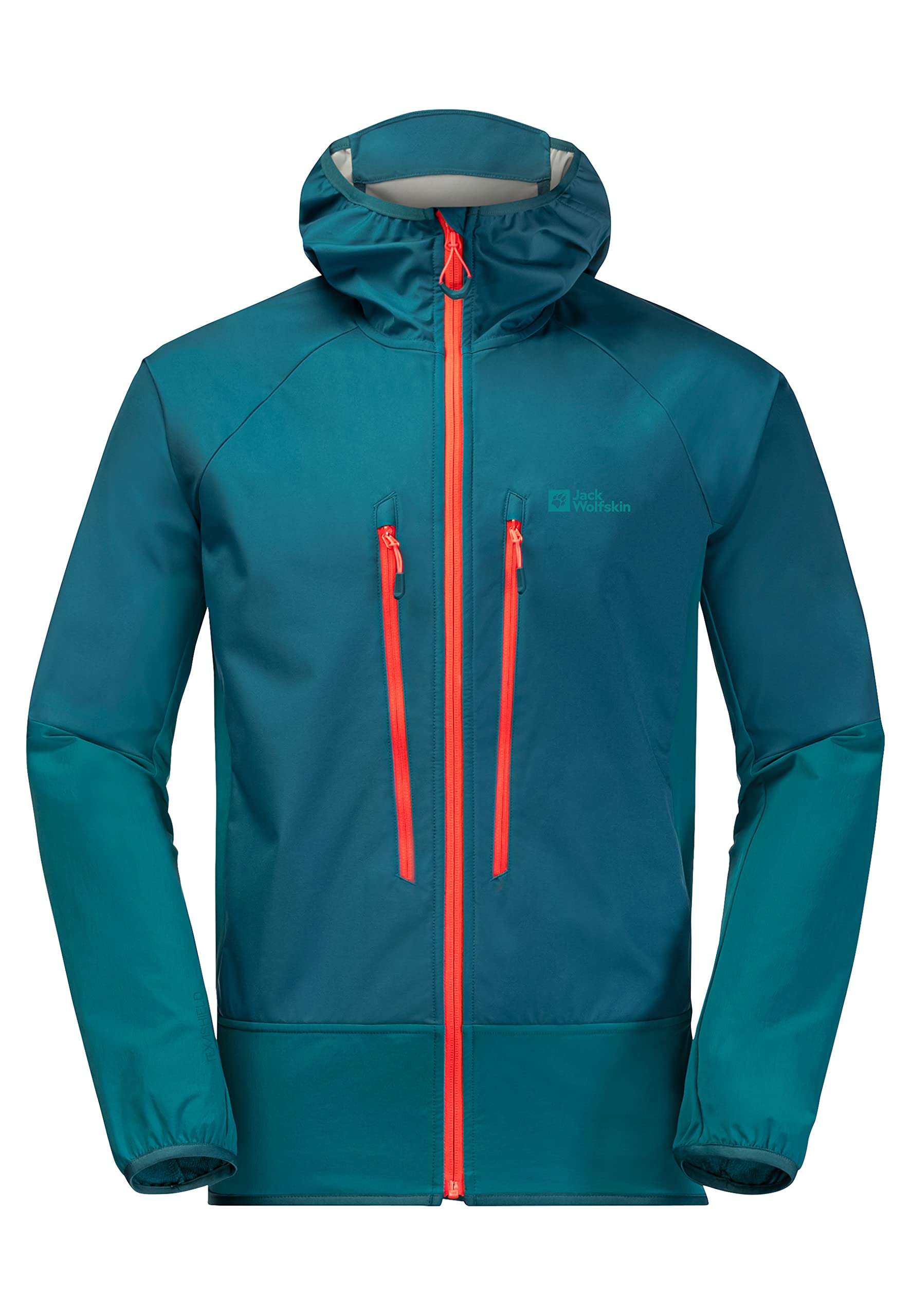 Jack Wolfskin Herren Softshelljacke Blau L