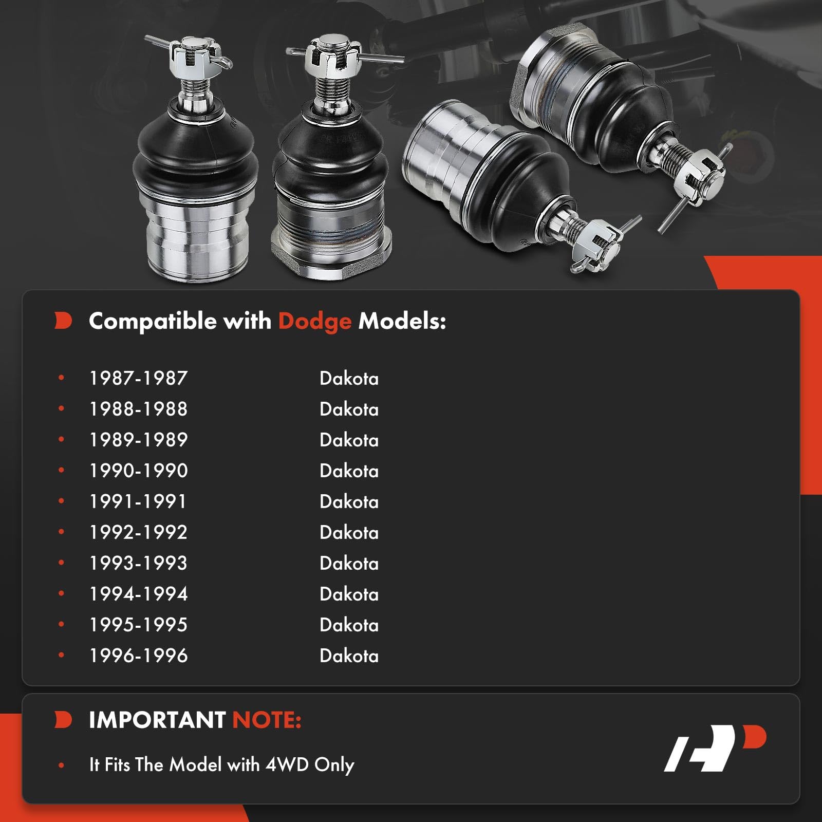 Kit De 10 Piezas De Rótulas Y Varillas Para Dodge Dakota 1991-1996: Renueva Tu Dirección Por Completo