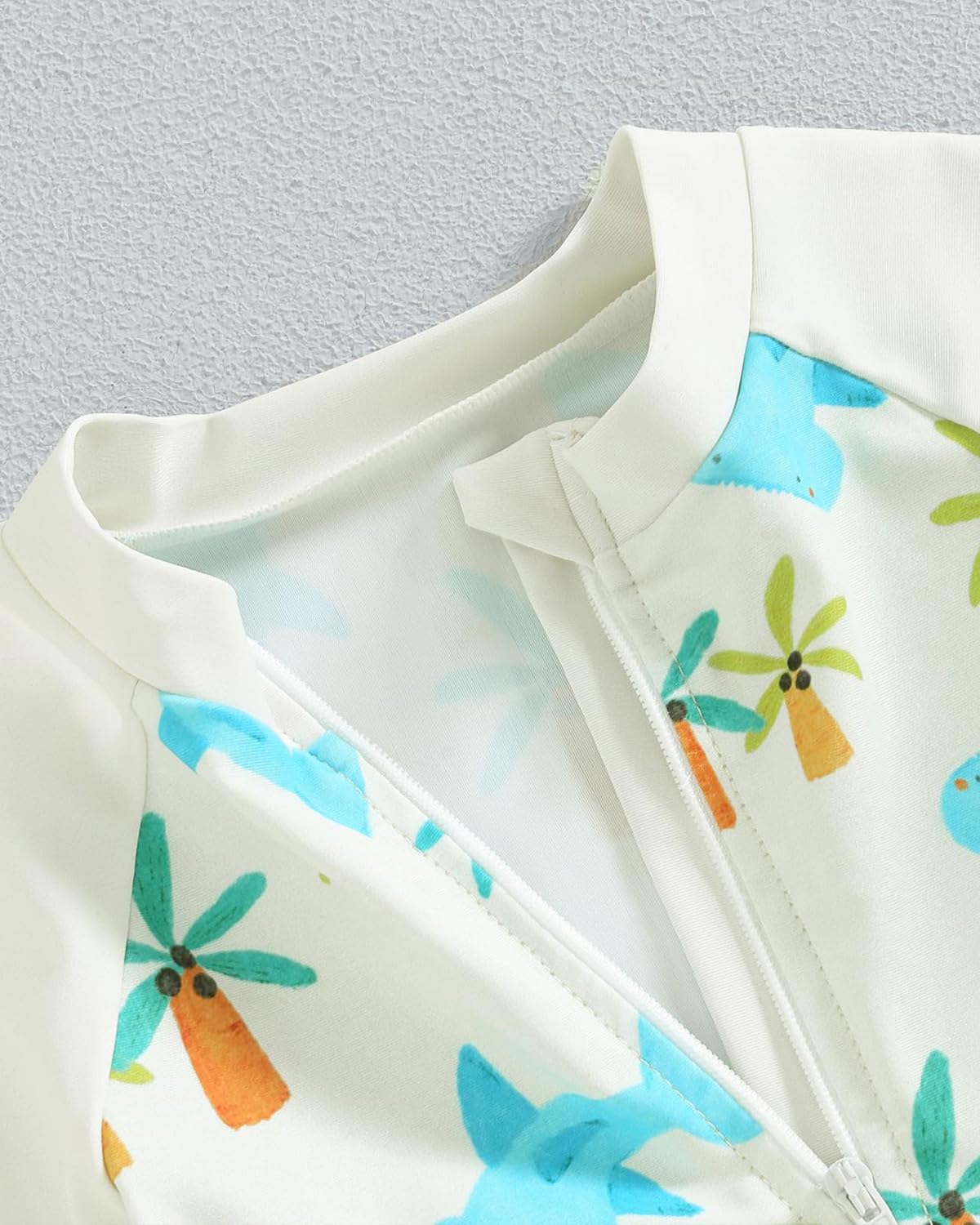 WYTbaby Costume da bagno per neonato, due pezzi, Uv Vestiti per bambini a maniche corte Uv Abbigliamento protettivo per bambino con cappello da sole