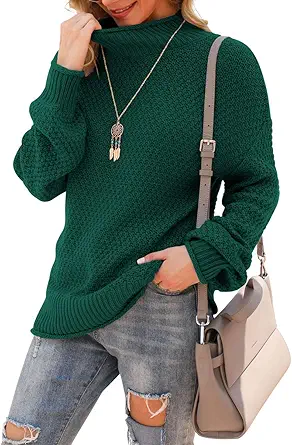 Jouica Women's Turtleneck Oversized Sweater